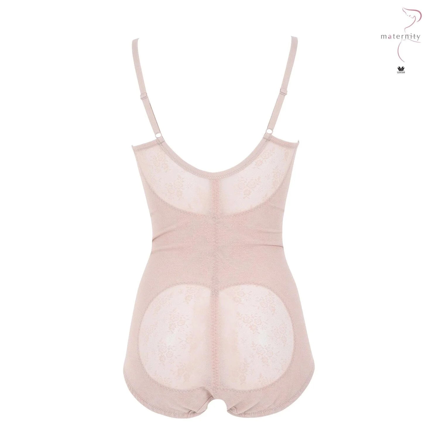 Wacoal Maternity Body Suit สำหรับคุณแม่หลังคลอด รูปแบบเสริมโครง รุ่น WM3019 สีเบจ (BE)
