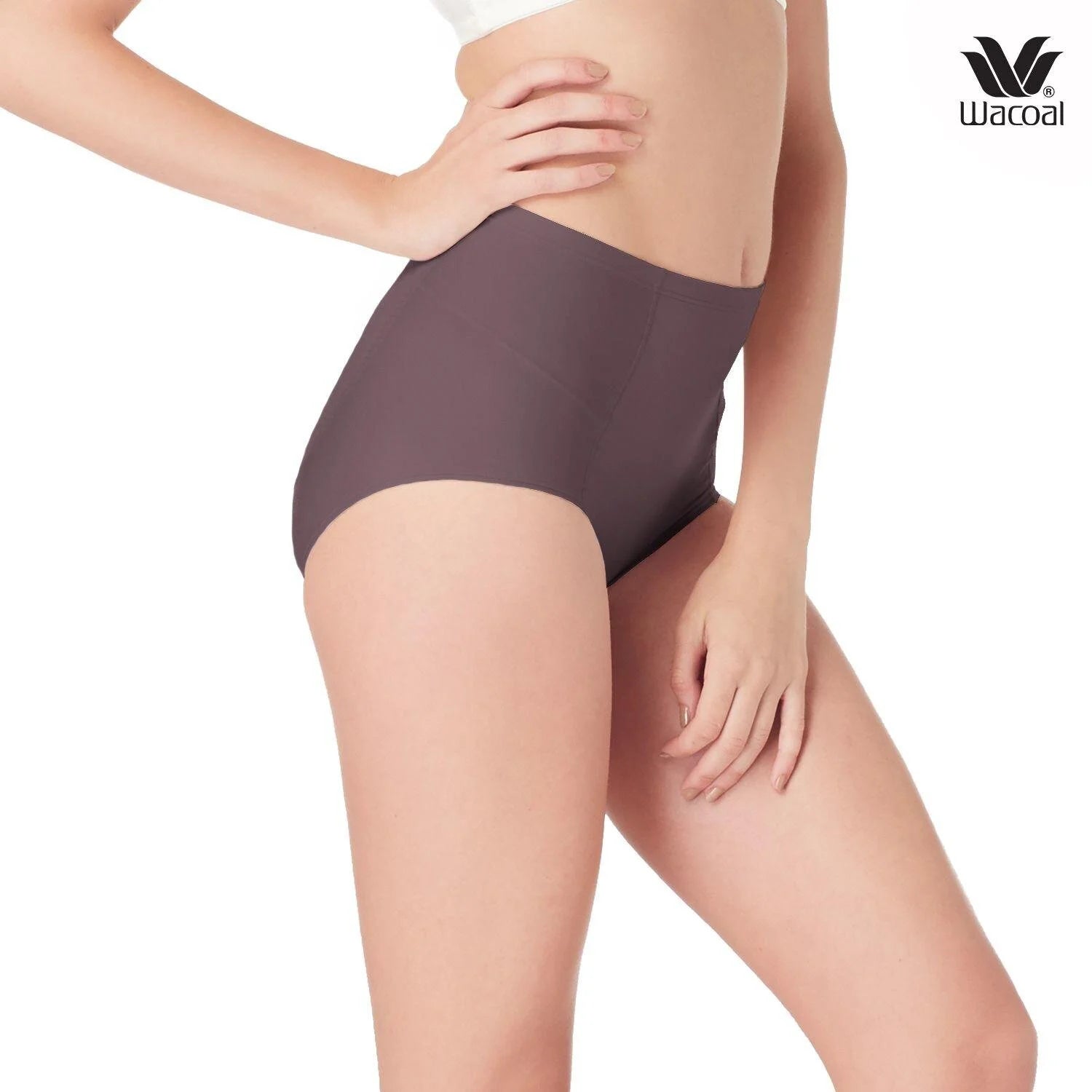 Wacoal U-fit Extra กางเกงในไม่เข้าวินกระชับหน้าท้อง รูปแบบเต็มตัว set 3 ชิ้น รุ่น WU4T38 คละสี (สีดำ-สีเนื้อ-สีน้ำตาลไหม้)