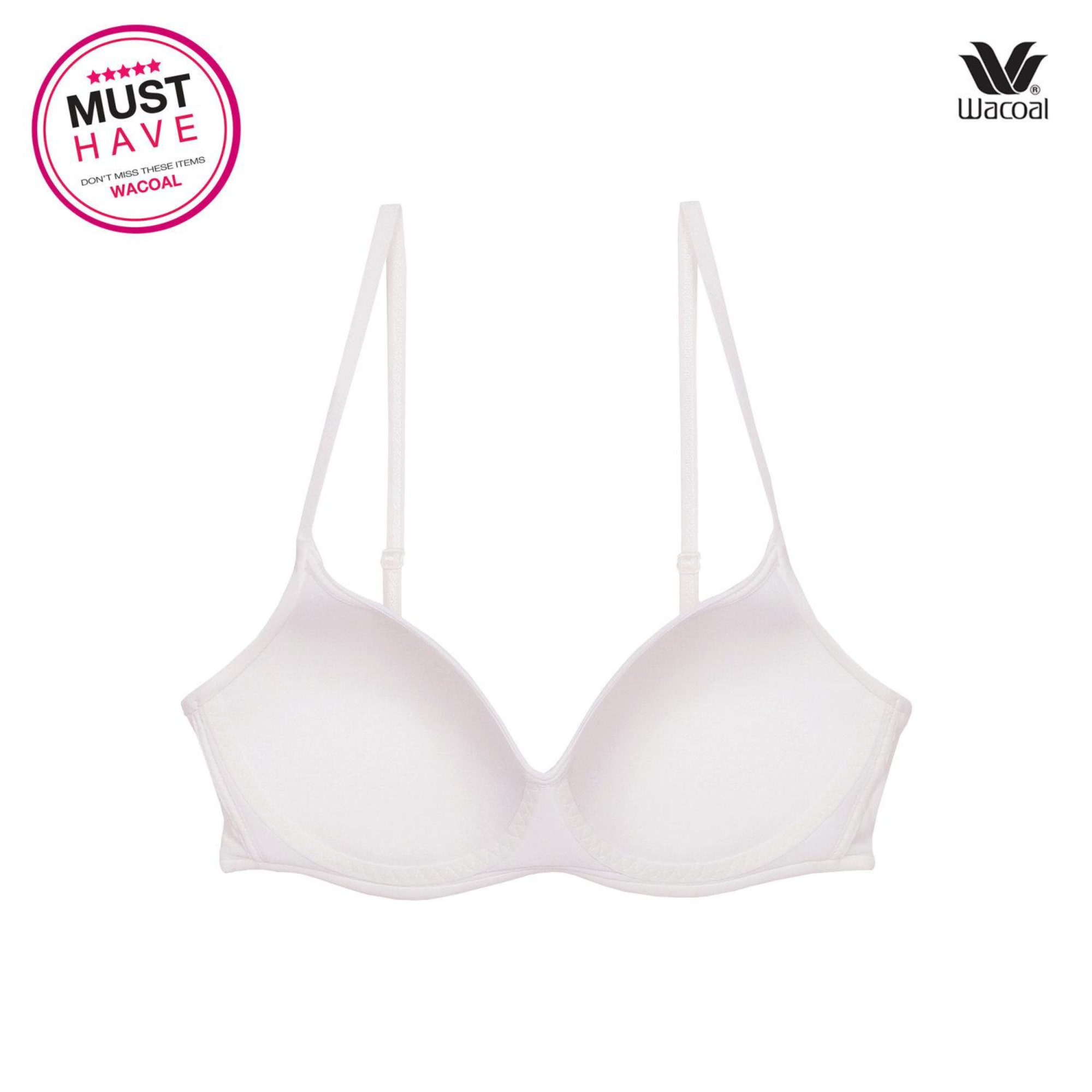 Wacoal บราไร้โครง ที่สุดของความสบาย The Best of Wacoal รุ่น WB3A14 สีชมพู (PI)