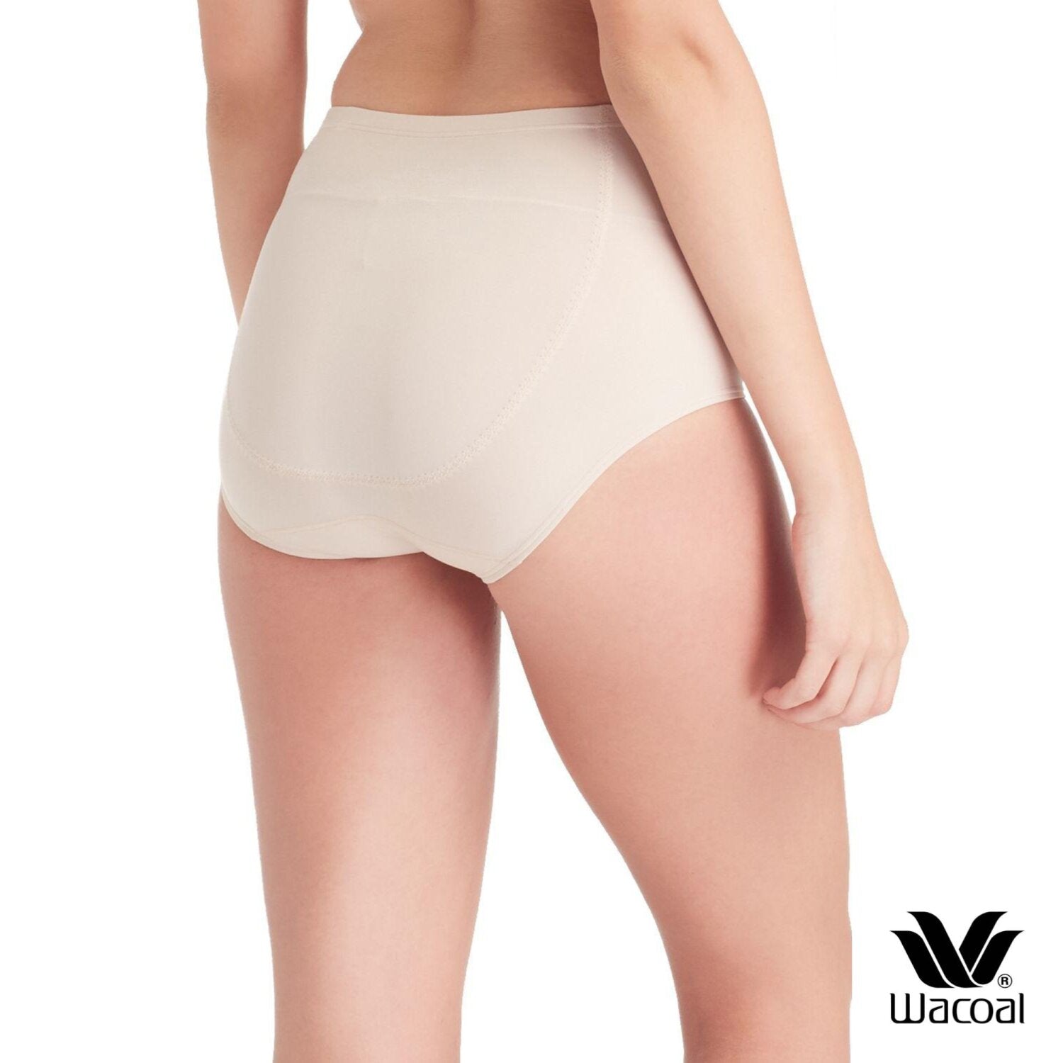 Wacoal U-fit Extra กางเกงในไม่เข้าวินกระชับหน้าท้อง รูปแบบเต็มตัว set 5 ชิ้น รุ่น WU4F38 คละสี (สีดำ2-สีเบจ2-สีน้ำตาล1)