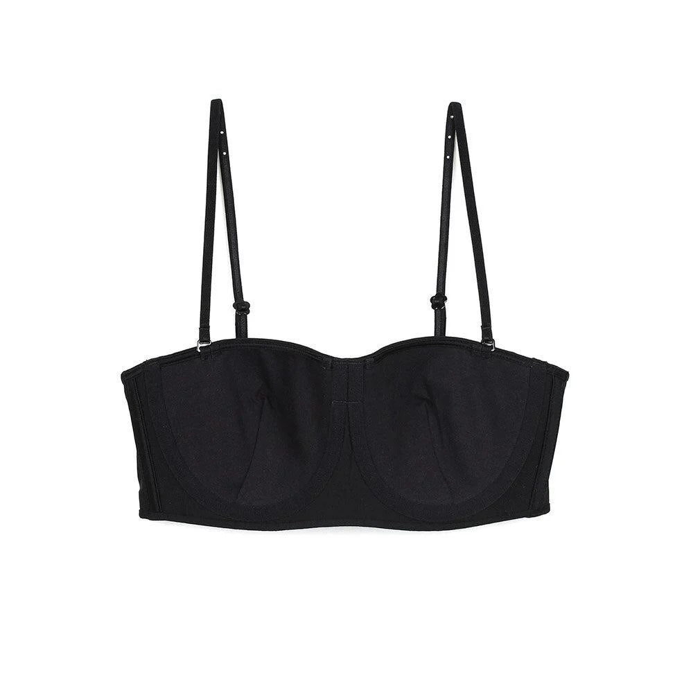 Wacoal Body Bra วาโก้บราเกาะอก รุ่น WB3B53 สีดำ (BL)