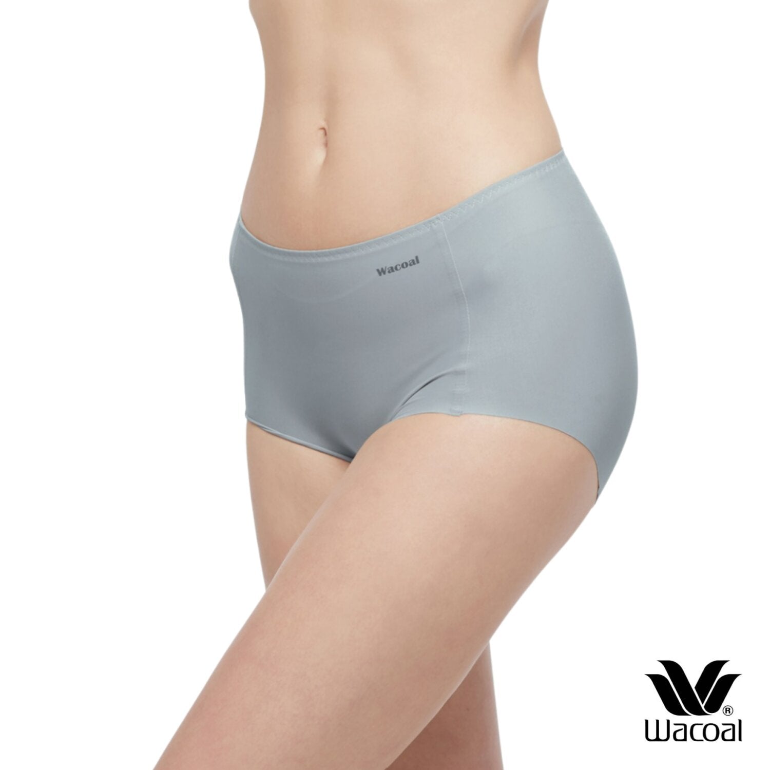 Wacoal Oh my nudes panty กางเกงในไร้ขอบ เนียนเรียบ รูปแบบเต็มตัว Set 3 ชิ้น รุ่น WU4T99 คละสี (สีเบจ-สีดำ-สีเทา)