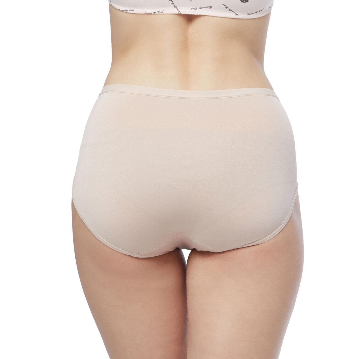 Wacoal Panty pack กางเกงในใส่สบาย รูปแบบเต็มตัว set 5 ชิ้น รุ่น WU4F34 คละสี (สีเบจ-สีดำ-สีชมพูดอกคาร์เนชั่น-สีครีม-สีม่วง)