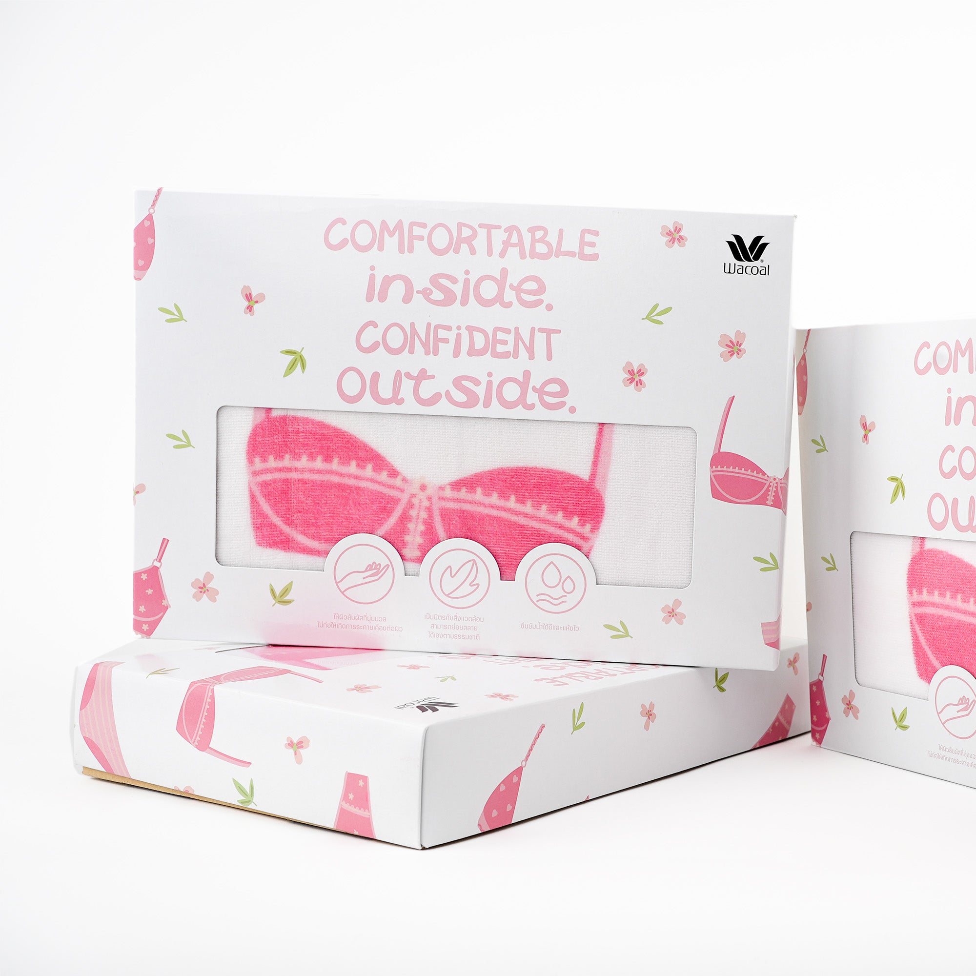 Wacoal Cotton Candy Towel ผ้าขนหนูเช็ดตัว รุ่น WW120400 สีขาว (WH)