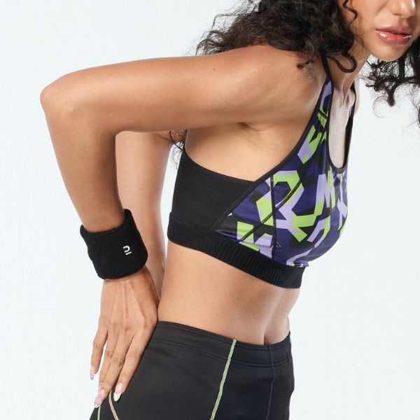 CW-X Sports Bra บราออกกำลังกาย แบบสวมหัว รุ่น IC4183 สี PU