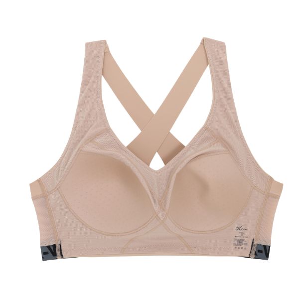 CW-X Sports Bra บราออกกำลังกาย แบบสวมหัว รุ่น IC4184 สี BE