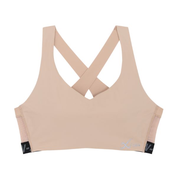 CW-X Sports Bra บราออกกำลังกาย แบบสวมหัว รุ่น IC4184 สี BE