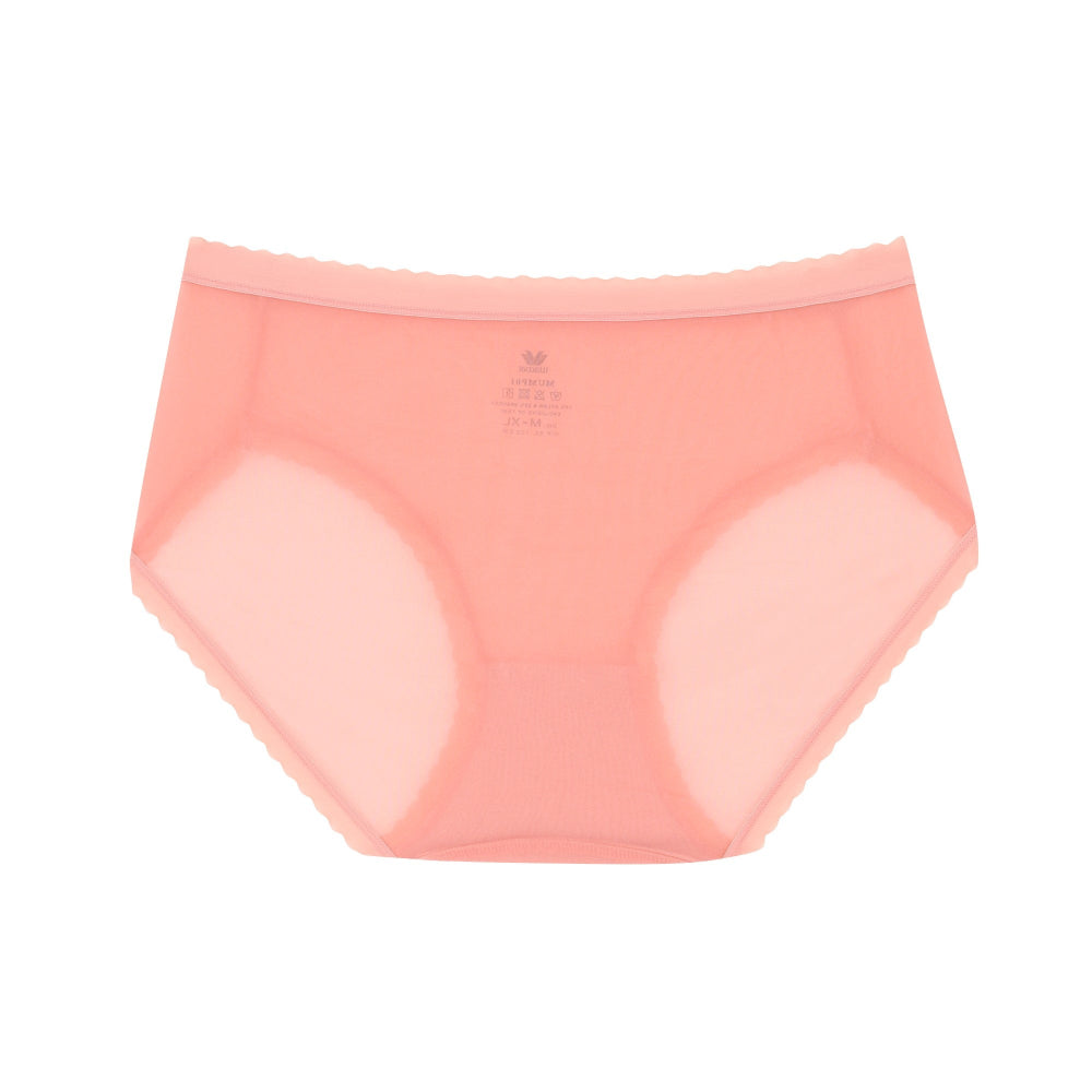 Wacoal Palette Panties กางเกงใน See-Through รุ่น MUMP01 สีชมพูอมส้ม (RO)