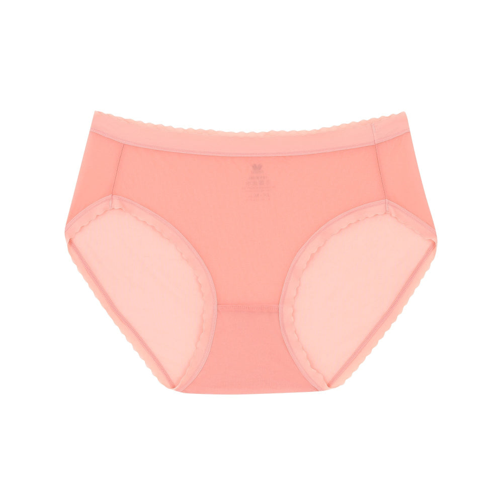 Wacoal Palette Panties กางเกงใน See-Through รุ่น MUMP01 สีชมพูอมส้ม (RO)