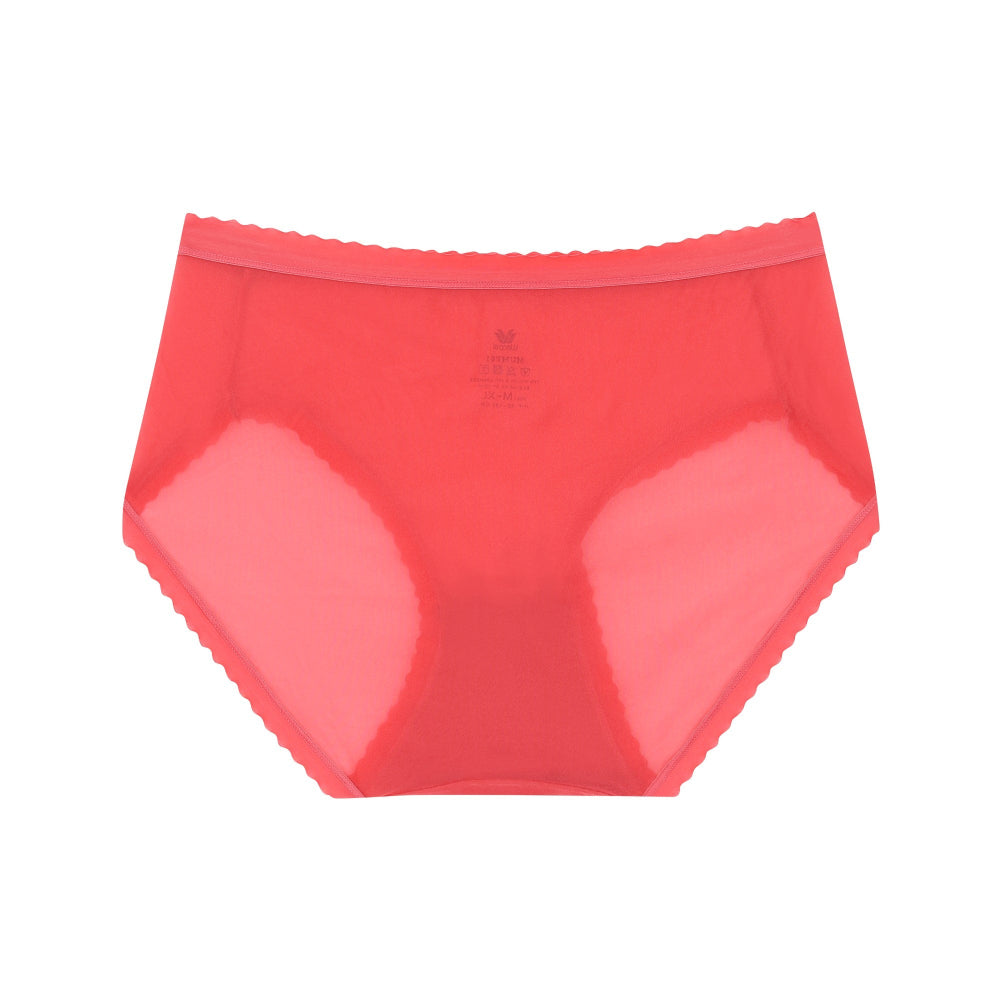 Wacoal Palette Panties กางเกงใน See-Through รุ่น MUMP01 สีชมพูอมแดง (RP)