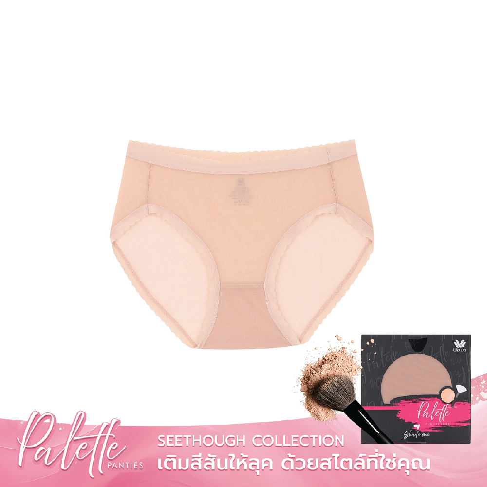 Wacoal Palette Panties กางเกงใน See-Through รุ่น MUMP02 สีเบจ (BE)