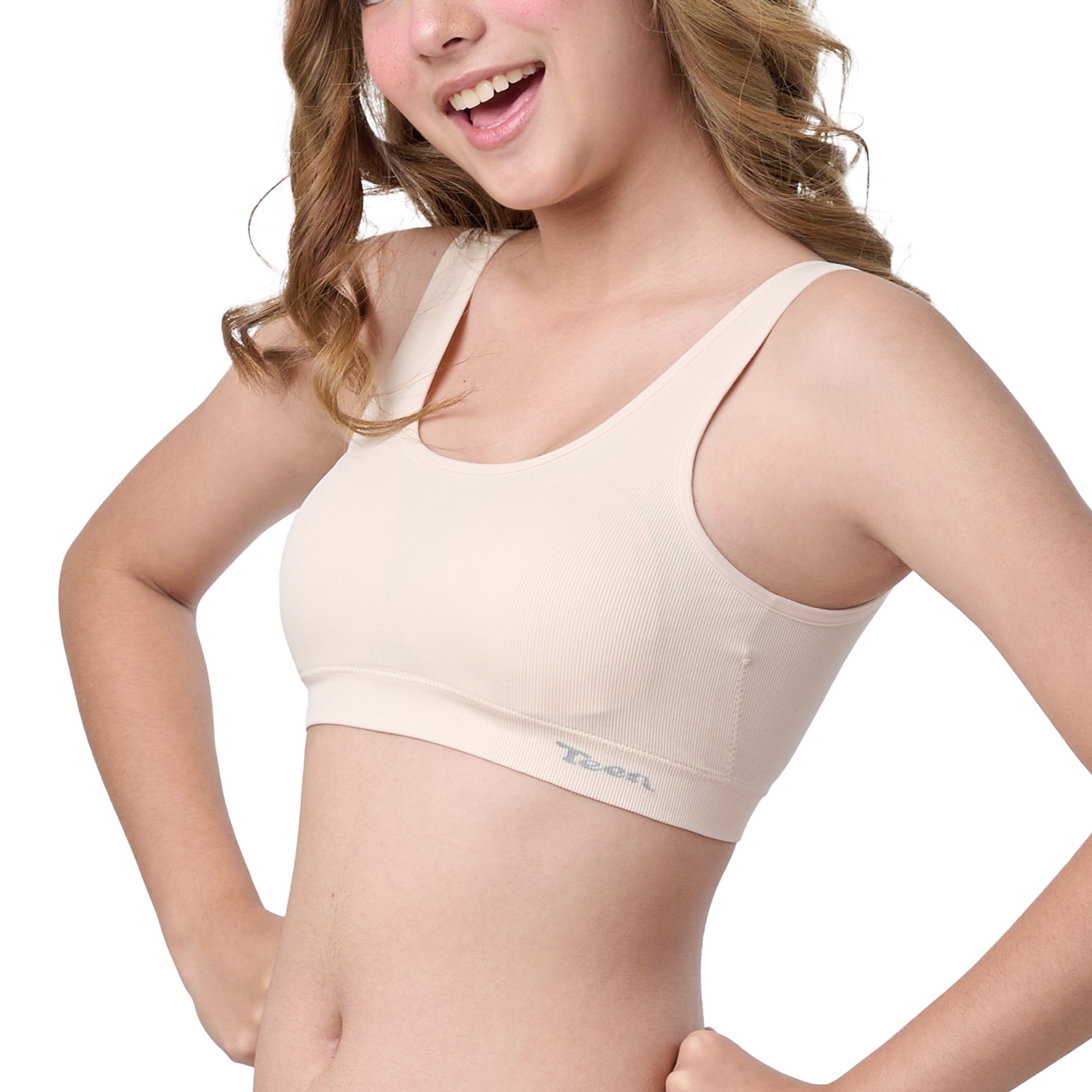 Wacoal Teen ชุดชั้นในสำหรับวัยใส บราไร้โครง รุ่น WBT108 สีเนื้อ (NN)