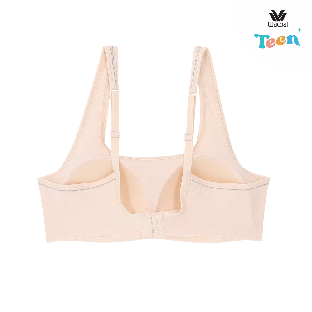 Wacoal Teen ชุดชั้นในสำหรับวัยใส บราไร้โครง รุ่น WBT123 สีเนื้อ (NN)