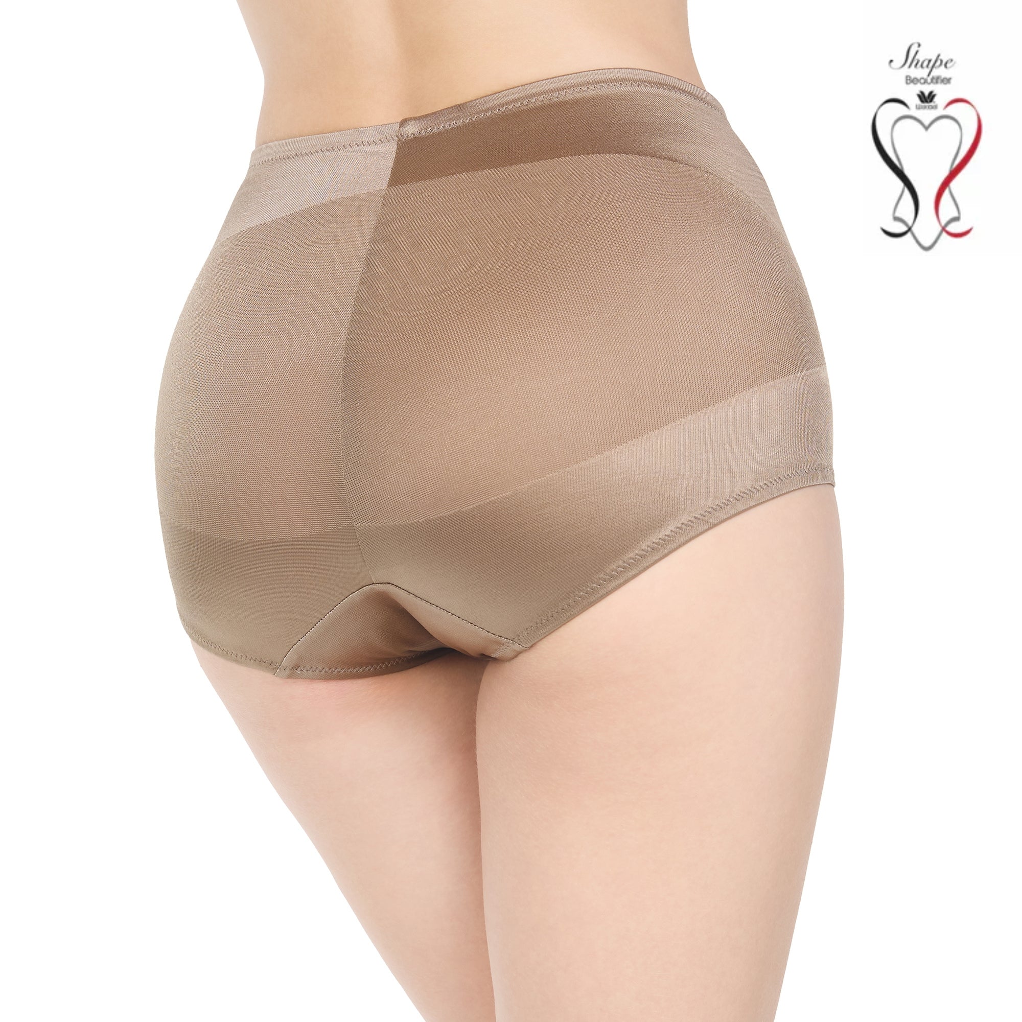 Wacoal Shapewear Stay กางเกงกระชับหน้าท้อง ยกสะโพก รุ่น WG1261  สีน้ำตาล (BR)