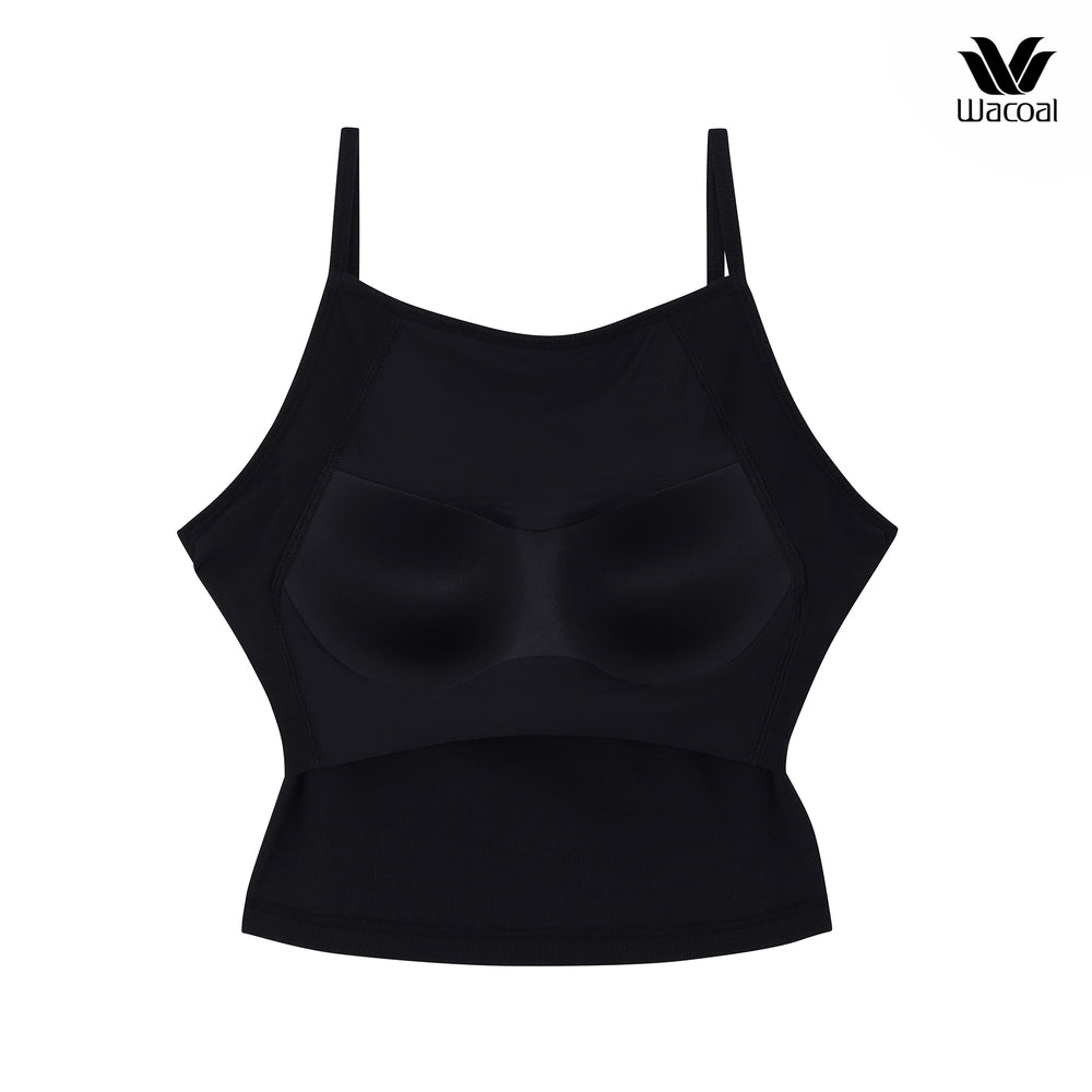 Wacoal เสื้อกล้ามเสริมบรา Bra Top รุ่น WH4A04 สีดำ (BL)
