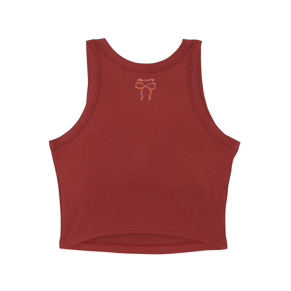 Wacoal X Milly & Mercy เสื้อกล้ามมีบรา รุ่น WH4N17 สีน้ำตาล (BR)