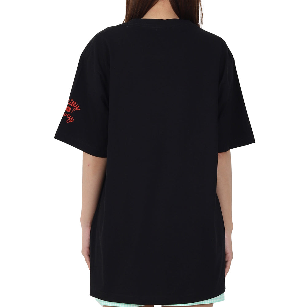 Wacoal X Milly & Mercy เสื้อยืด Oversized รุ่น WN3D13 สีดำ (BL)