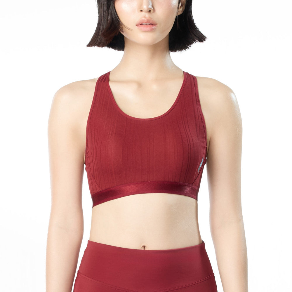 Wacoal Motion Wear บราสำหรับออกกำลังกาย In to Out รุ่น WR1249 สีแดง (RE)