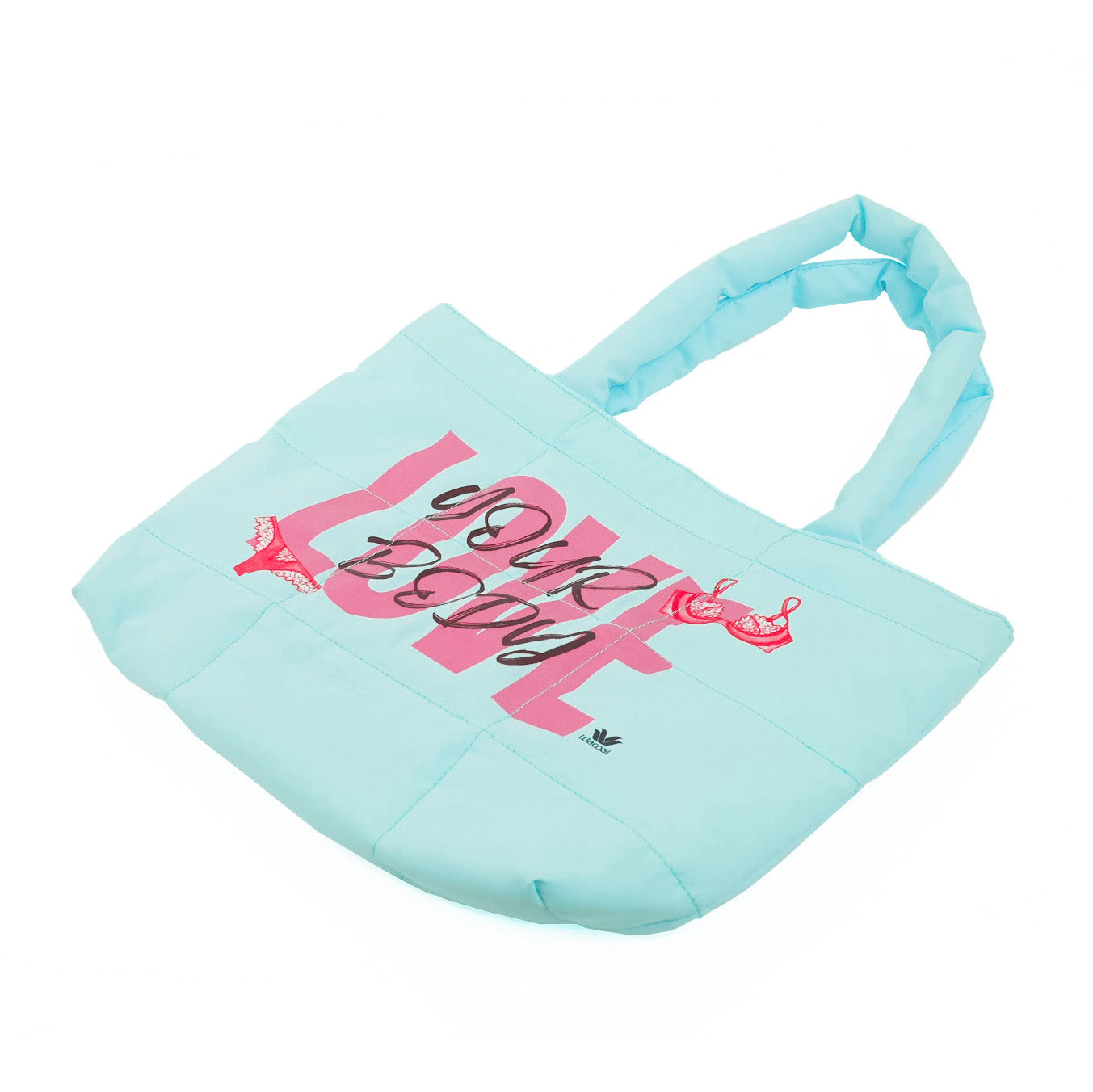 Wacoal Love your body fluffy bag รุ่น WW1605 สีฟ้า (PE)