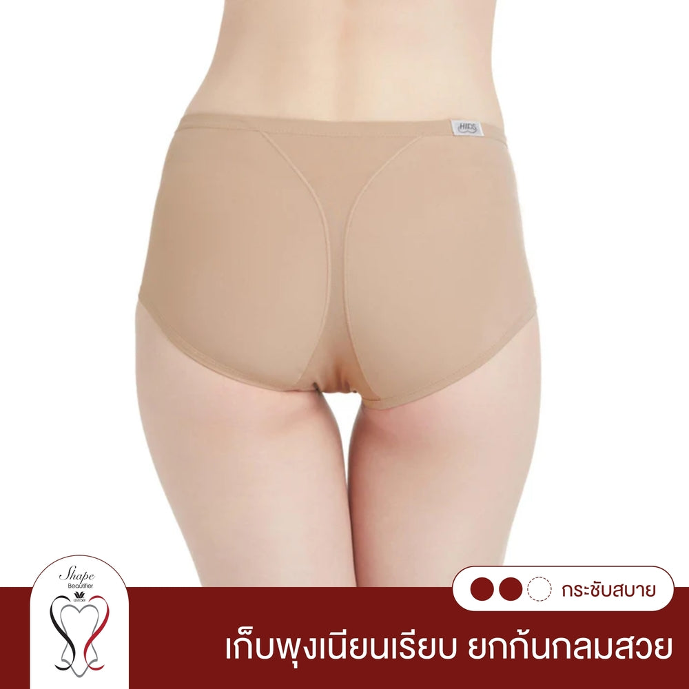 Wacoal Shapewear Hips กางเกงยกสะโพก และก้นกลมสวย รุ่น WY1129 สีโอวัลติน (OT)