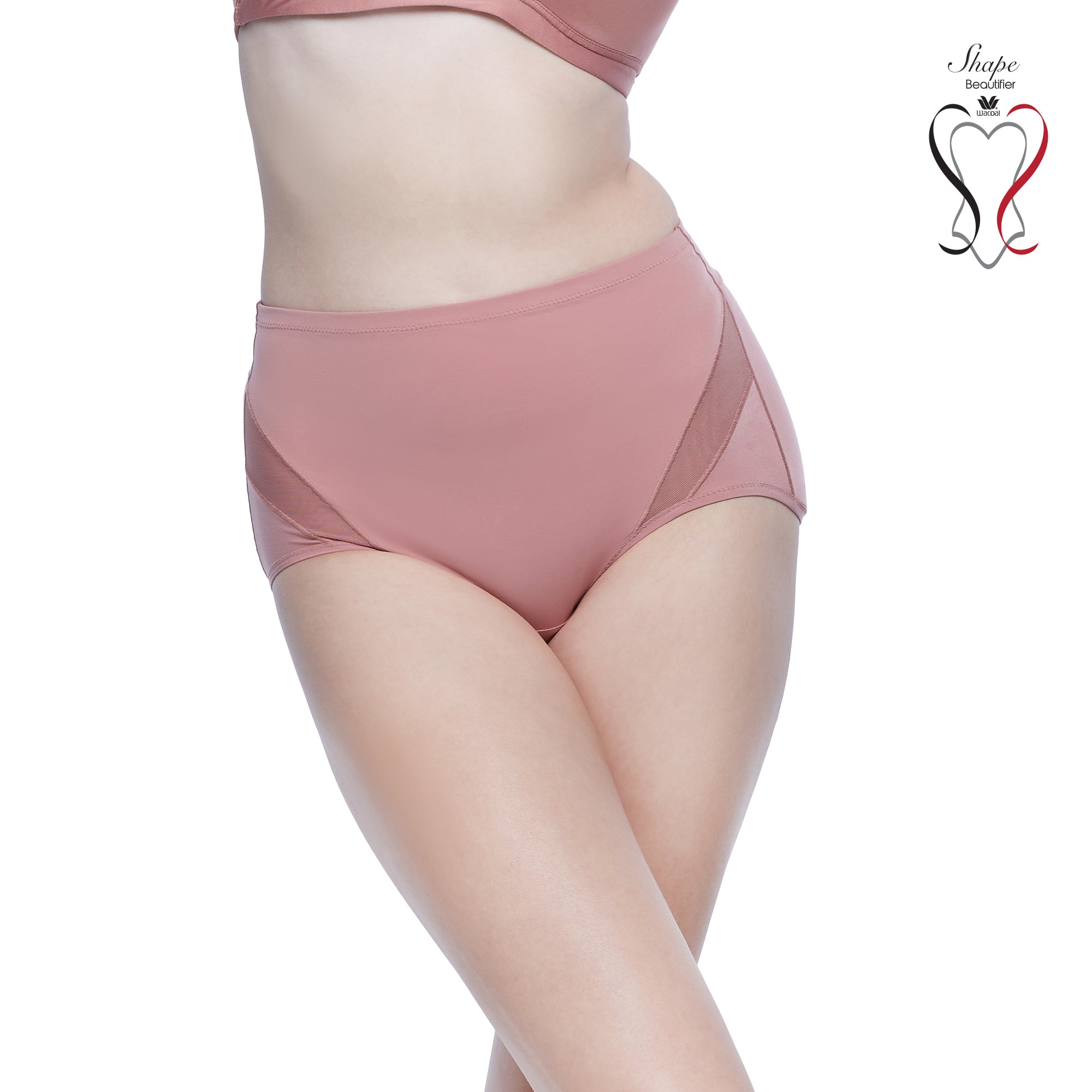Wacoal Curve Diva บราเก็บกระชับสาวคัพใหญ่ รุ่น WB7540 ( เข้าคู่กางเกงรุ่น WY1181 ) สีส้มอมน้ำตาล (PO)