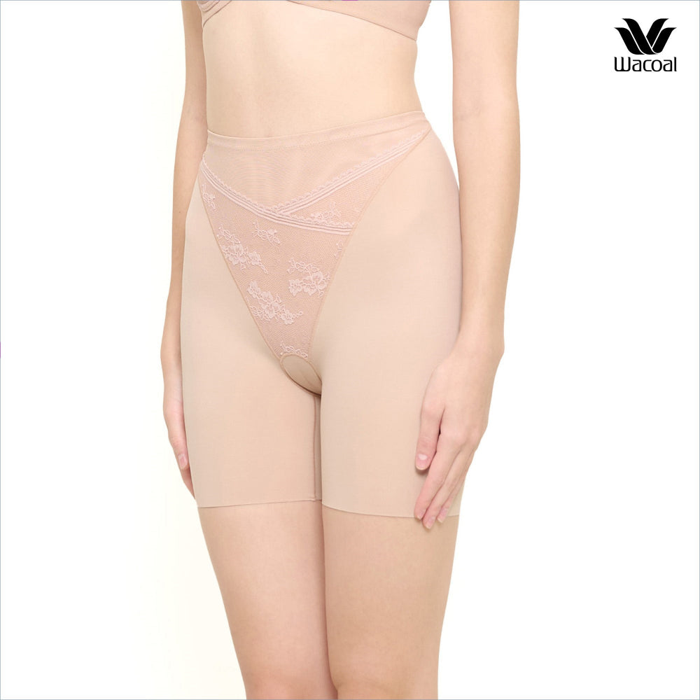 Wacoal Shapewear Hips วาโก้กางเกงกระชับหน้าท้อง ยกก้น รุ่น WY1189 สีเบจ (BE)