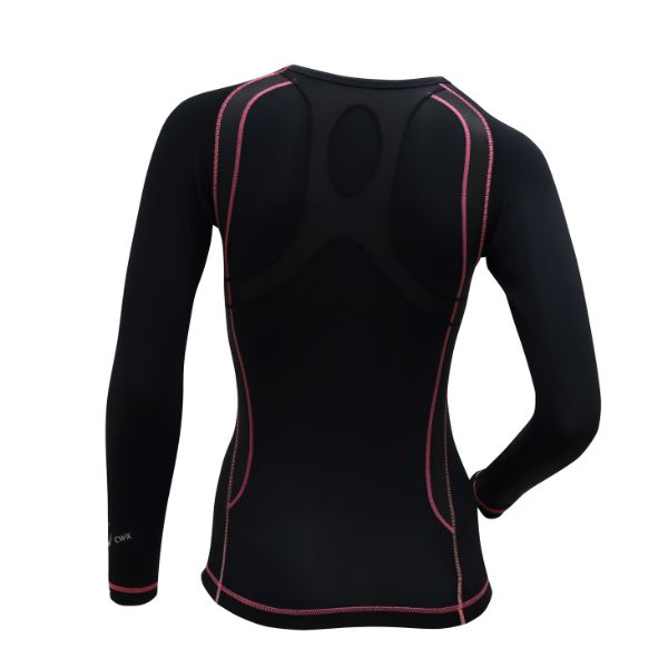 CW-X Jyuryu Top Women เสื้อกระชับกล้ามเนื้อจูริว ผู้หญิง รุ่น IC6183 สีเนื้ออมชมพู (PN)