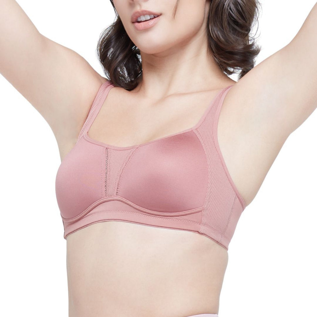 วาโก้บราสำหรับออกกำลังกาย Perfect Bra Motion Wear  รุ่น WR1491 สีส้มอมน้ำตาล (PO)