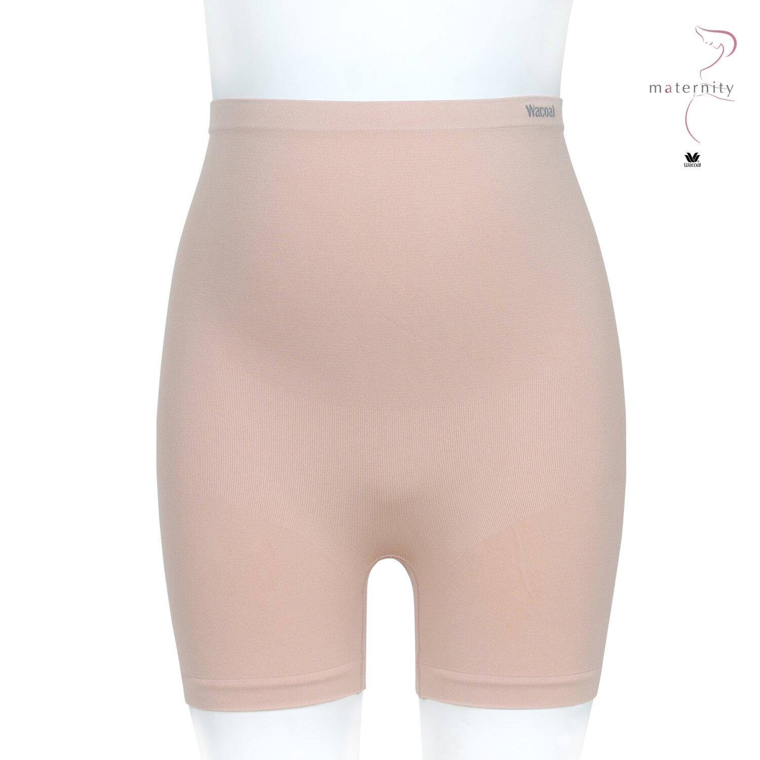 Wacoal Maternity Body Seamless กางเกงในสำหรับคนท้อง รูปแบบขายาว รุ่น WM6546 สีเบจ (BE)