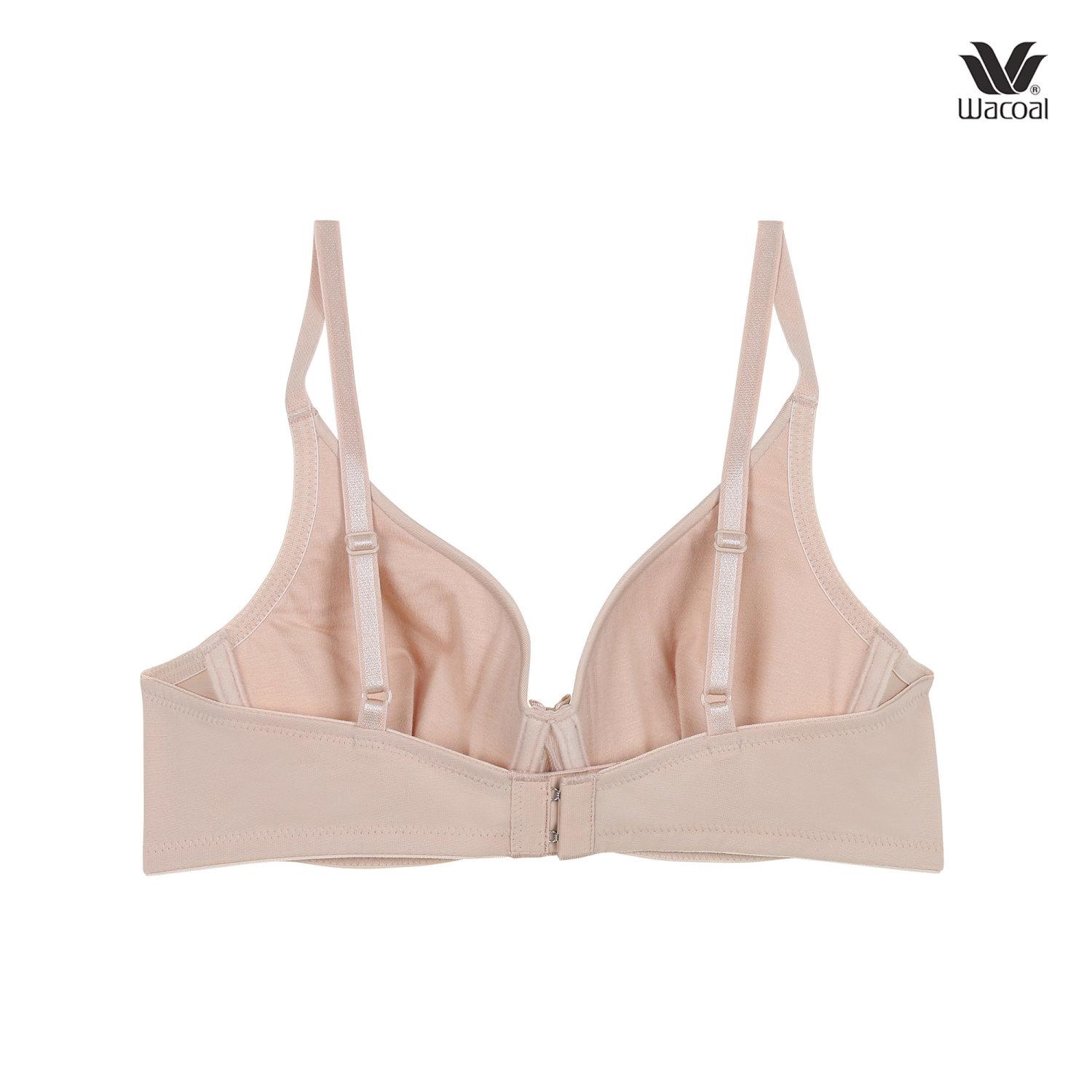 Wacoal Seamless Bra บราไร้ตะเข็บ เต้าเนียนเรียบไร้รอยต่อ รุ่น WB5A87 สีเนื้อ (NN)
