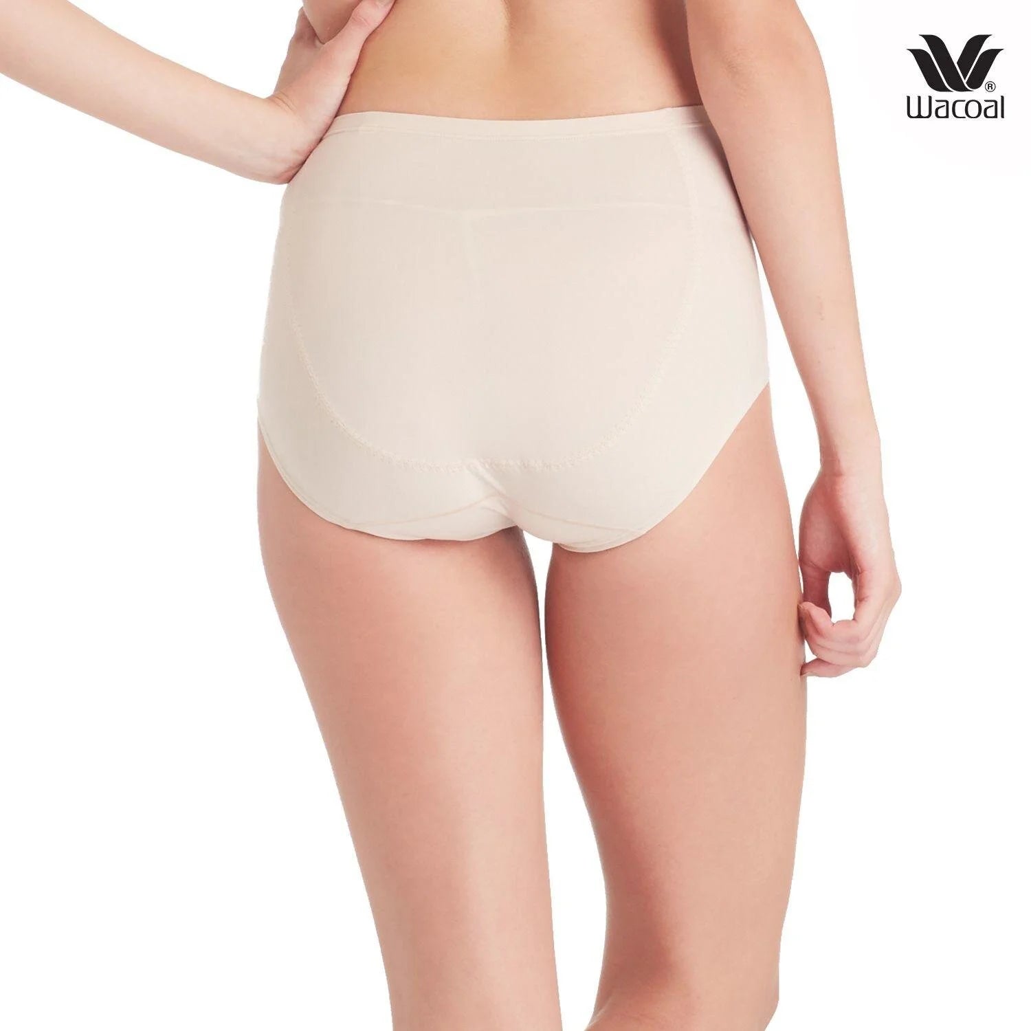Wacoal U-fit Extra กางเกงในไม่เข้าวินกระชับหน้าท้อง รูปแบบเต็มตัว set 3 ชิ้น รุ่น WU4T38 คละสี (สีดำ-สีเนื้อ-สีน้ำตาลไหม้)