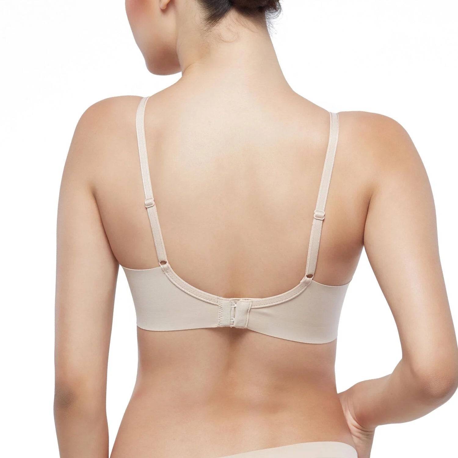 Wacoal ชุดชั้นเนียน บราดันทรงมีโครง เสริมฟองน้ำหนา รุ่น WB5P79 สีเบจ (BE)